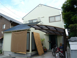松山市市坪南（S様邸）屋根外壁塗装及び漏水補修 施工後