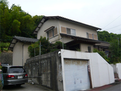 松山市高浜町（S様邸） 屋根・外壁塗装 施工前